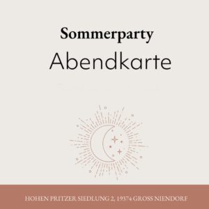 Abendkarte ab 18 Uhr (all inklusive)