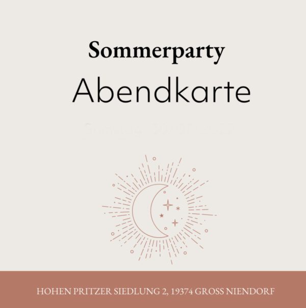 Abendkarte ab 18 Uhr (all inklusive)